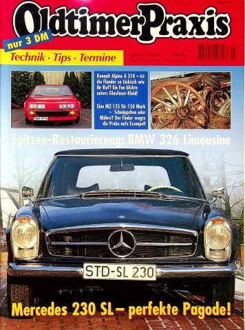 Deckblatt Oldtimer Praxis (03/1995)